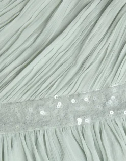 Abigail One-Shoulder Prom Dress Green