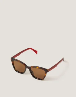Acetate Tort Wayfarer Sunglasses