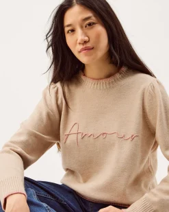 Ami Amour Jumper Natural