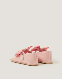 Baby Corsage Booties & Headband Set Pink