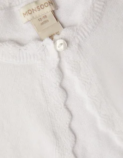 Baby Maeve Cardigan Ivory