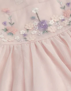 Baby Matilda Sleeveless Meadow Party Dress Pink