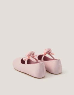 Baby Rosette Walker Shoes Pink