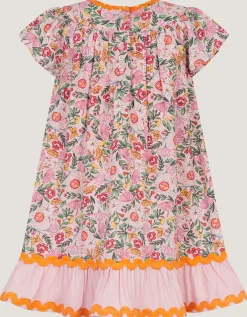 Baby Summer Print Dress Pink