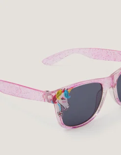 Baby Unicorn Glitter Square Sunglasses