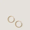 Beaded Hoop Earrings