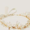 Beaded Tiara Wire Crown