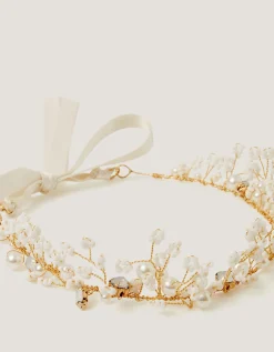 Beaded Tiara Wire Crown