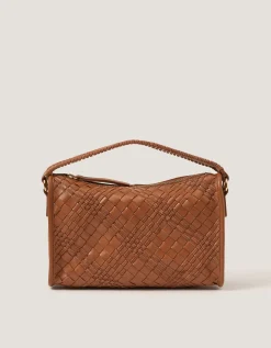Bertie Woven Leather Bag