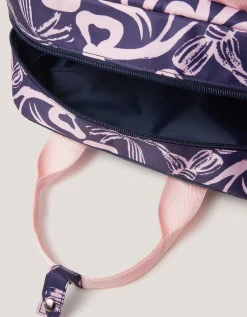 Bow Print School Backpack