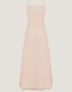 Cali Cowl Neck Prom Dress Pink