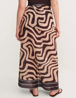 Callie Thorpe x Monsoon Wave Print Sarong