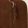 Cate Suede Bowler Bag