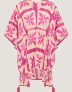 Cayla Artisanal Print Mini Kaftan