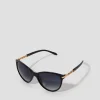 Chain Hinge Cat Eye Sunglasses