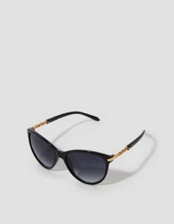 Chain Hinge Cat Eye Sunglasses
