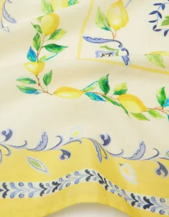 Charli Lemon Square Cotton Scarf
