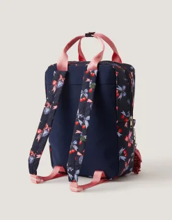 Cherry Bow Print Backpack
