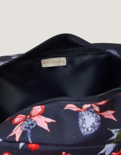 Cherry Bow Print Backpack