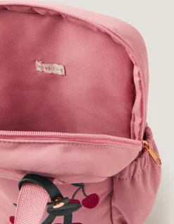 Cherry Embroidered Backpack