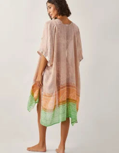 Clea Bandhani Beach Cover Up