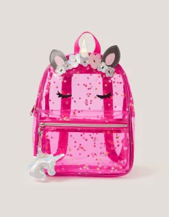Clear Unicorn Backpack