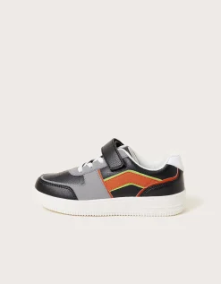 Colourblock Rip-Tape Trainers Multi