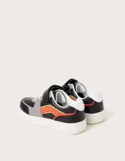 Colourblock Rip-Tape Trainers Multi