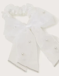 Communion Bow Scrunchie