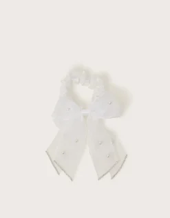 Communion Bow Scrunchie