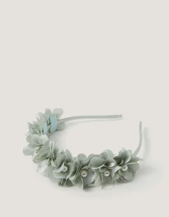 Corsage Floral Pearl Headband