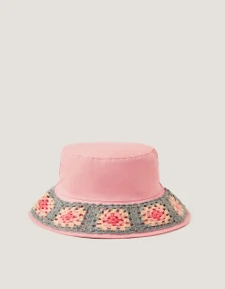 Crochet Bucket Hat Multi