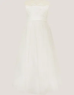 Cynthia Lace Maxi Dress Ivory