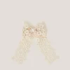 Daisy Lace Bow Hair Clip
