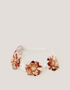 Darcie Sequin Flower Headband