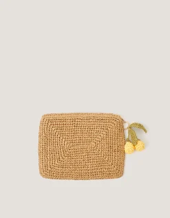 Darla Lemon Crochet Pouch