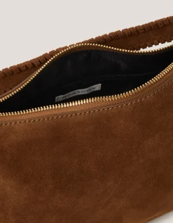Della Suede Handbag
