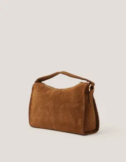 Della Suede Handbag