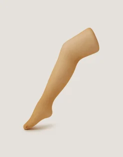 70 Denier Glitter Tights Gold