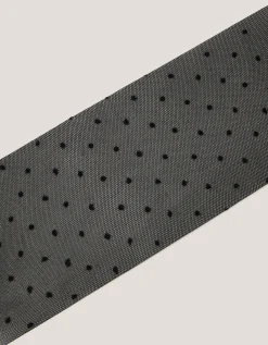 20 Denier Semi Sheer Polka Dot Tights Black