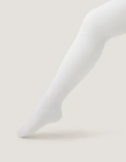 30 Denier Super Sheer Tights White