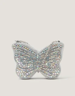Diamanté Butterfly Bag