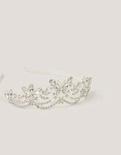 Diamanté Butterfly Tiara