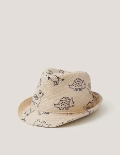 Dinosaur Trilby Hat Multi