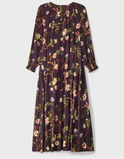East Adelle Floral Print Maxi Dress Red
