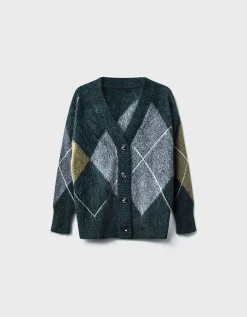 East Elowen Argyle Cardigan Multi