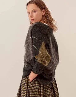 East Elowen Argyle Cardigan Multi