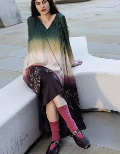 East Izzy Dip Dye Dress Multi