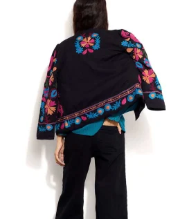 East Marissa Embroidered Jacket Black