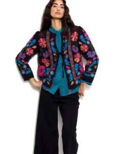 East Marissa Embroidered Jacket Black